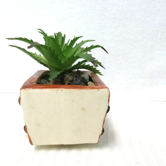 Vintage Burro Donkey with Cart Ceramic Planter Figurine Made In Occupied Japan - Picture 2 of 8